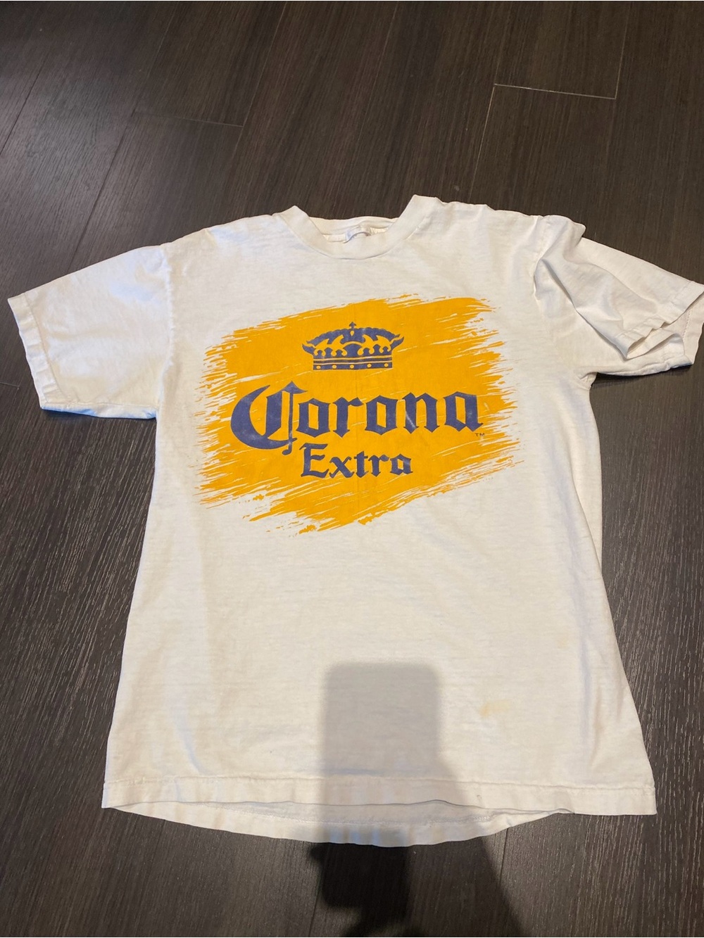 Vintage Corona Extra Men's White Medium T-Shirt
